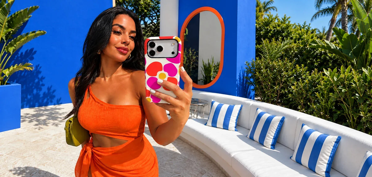 Floral Phone Cases, From Quiet Blues to Big Pink Blooms