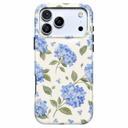 Blue Reverie | Watercolor Hydrangea Phone Case