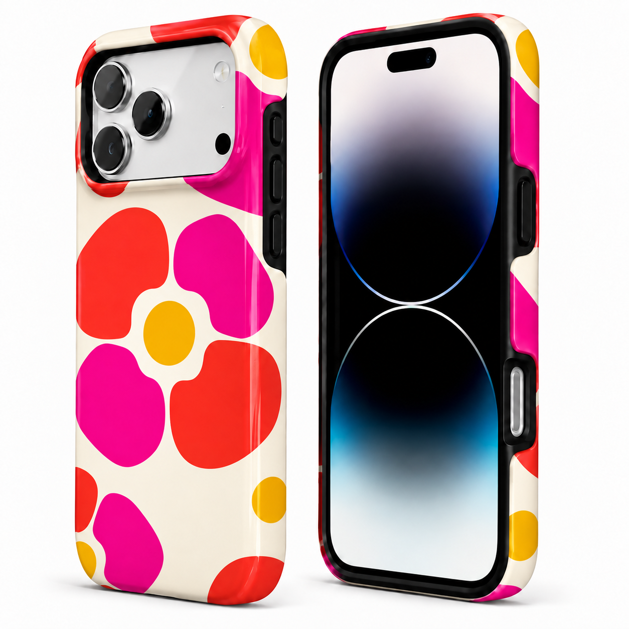 Poppy Burst | Bold Abstract Floral Phone Case