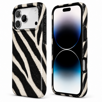 Wild Current | Black & Ivory Zebra Phone Case
