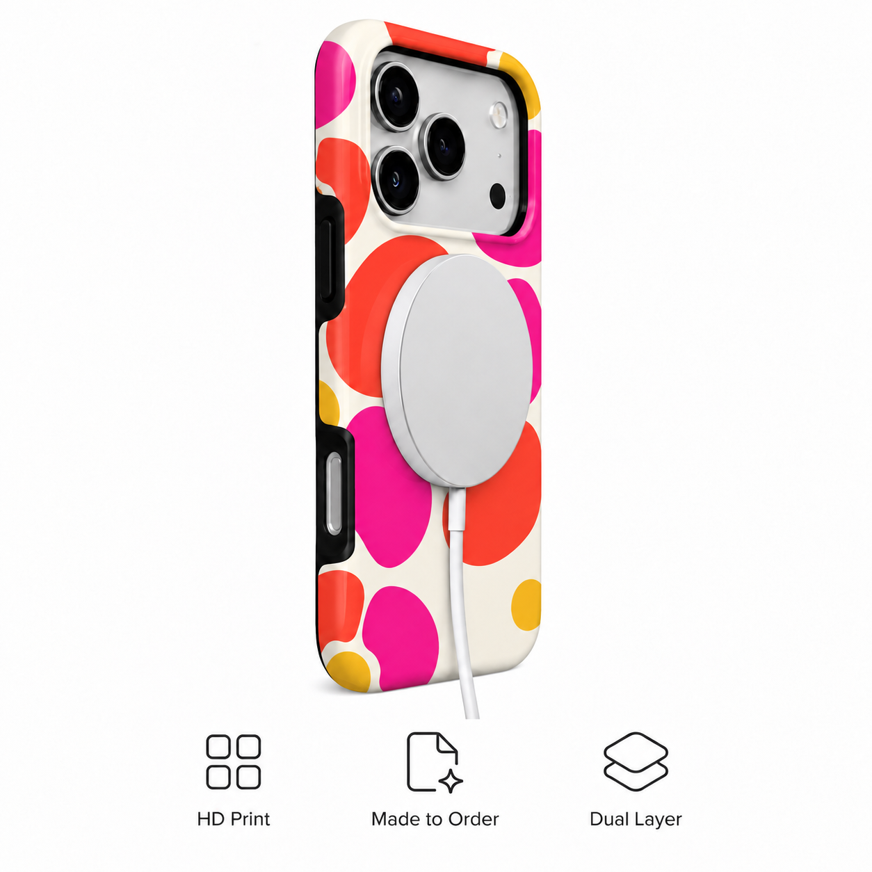 Poppy Burst | Bold Abstract Floral Phone Case