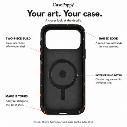 Moonlit Treat | Ghost & Pumpkin Phone Case