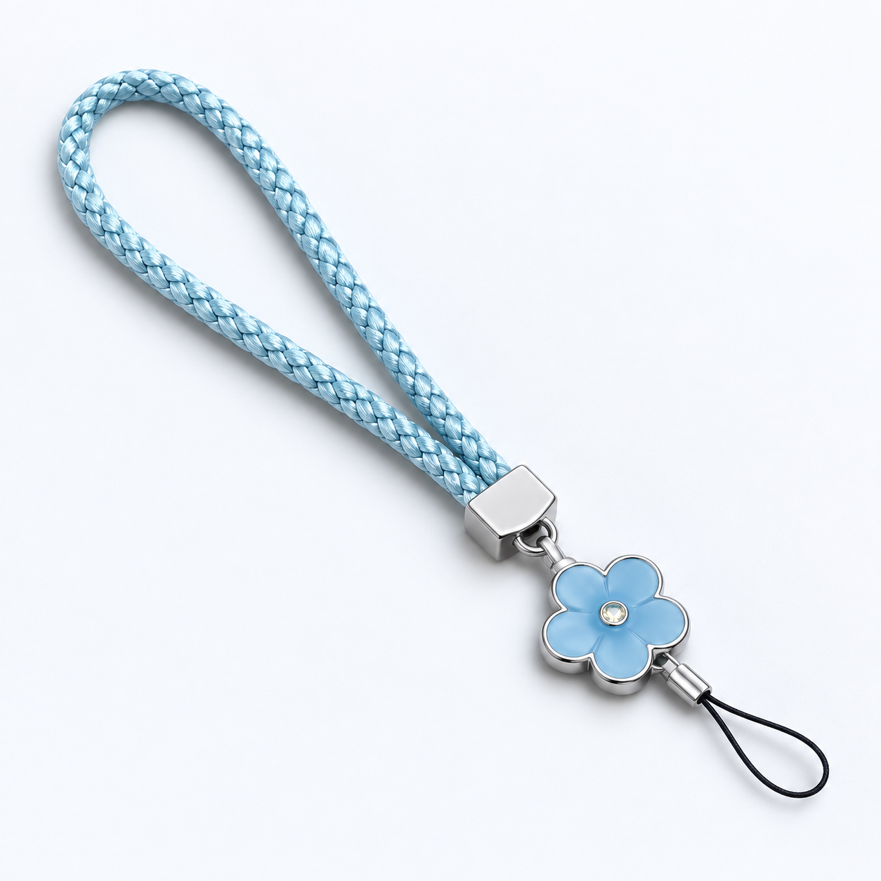 Blue Bloom | Flower Phone Wrist Strap