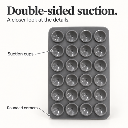 Mirror Moment | Double-Sided Suction Phone Mount