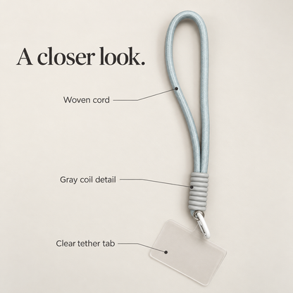 Mist Loop | Blue Phone Wrist Strap