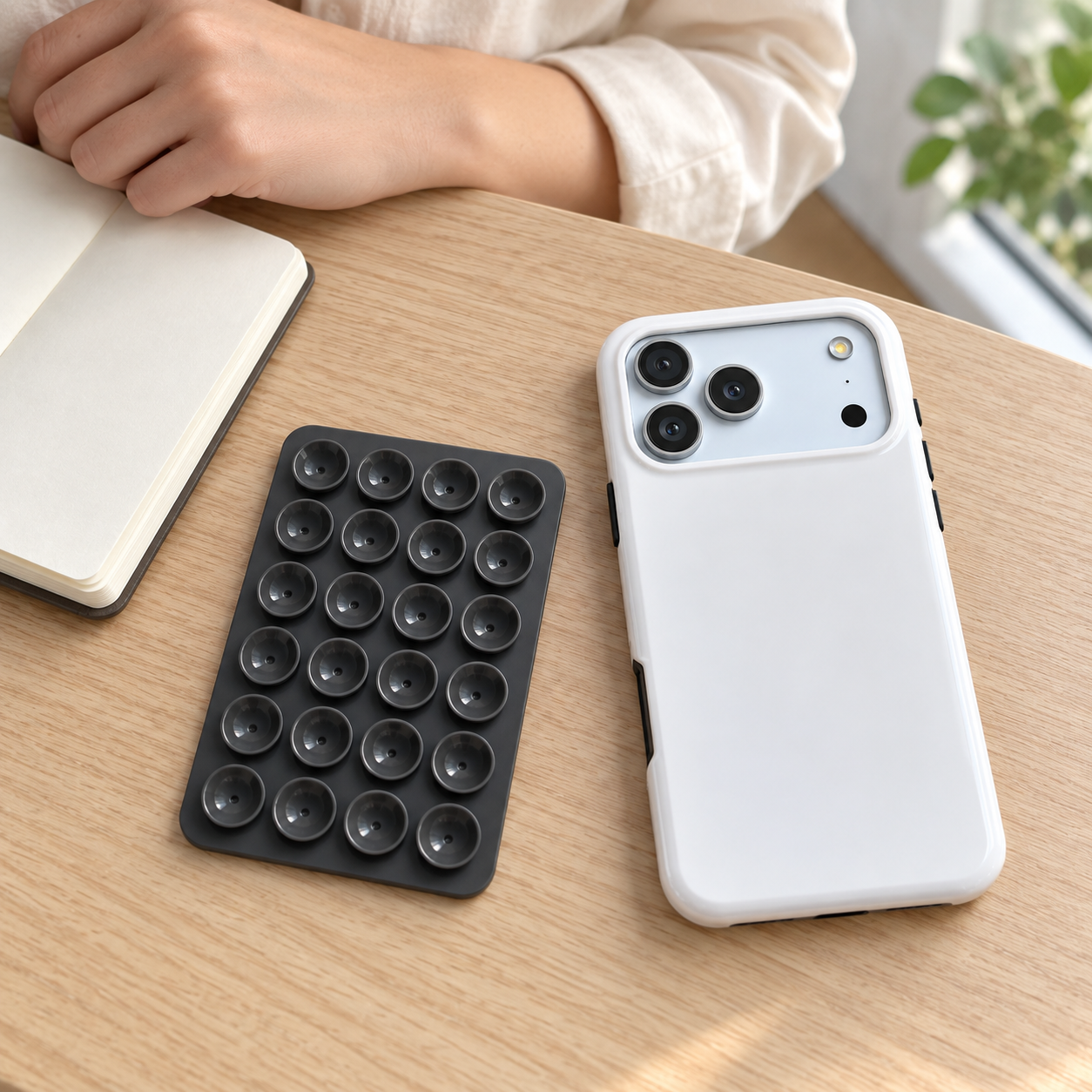 Mirror Moment | Double-Sided Suction Phone Mount