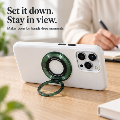 Groove Spin | Folding Phone Ring Stand