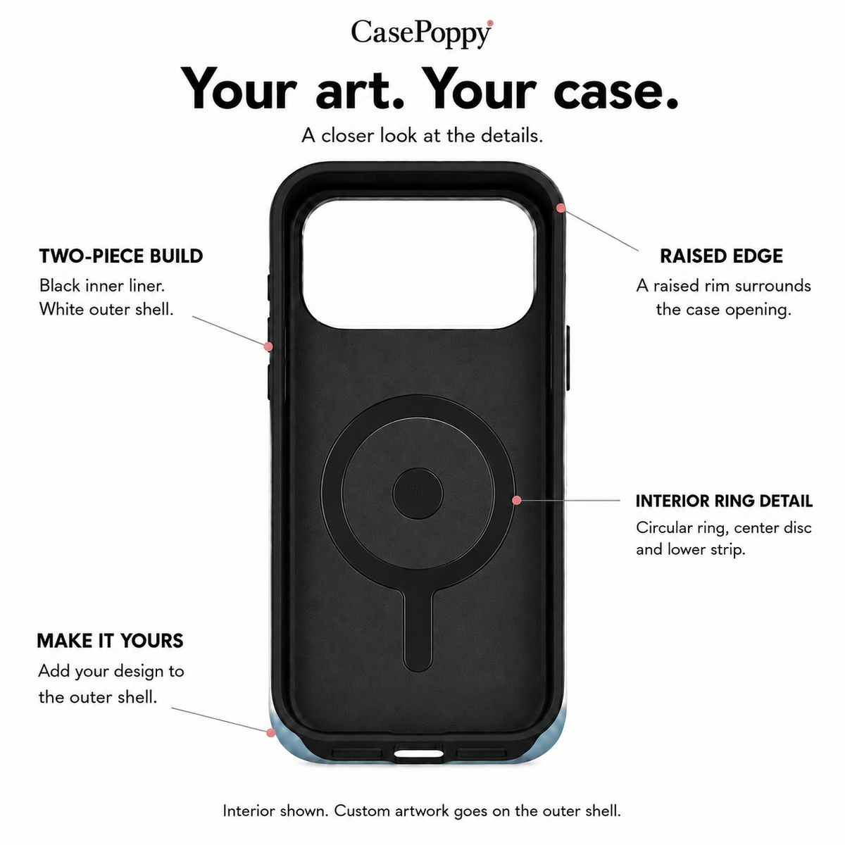Coffee Orbit | Minimal Coffee Phone Case