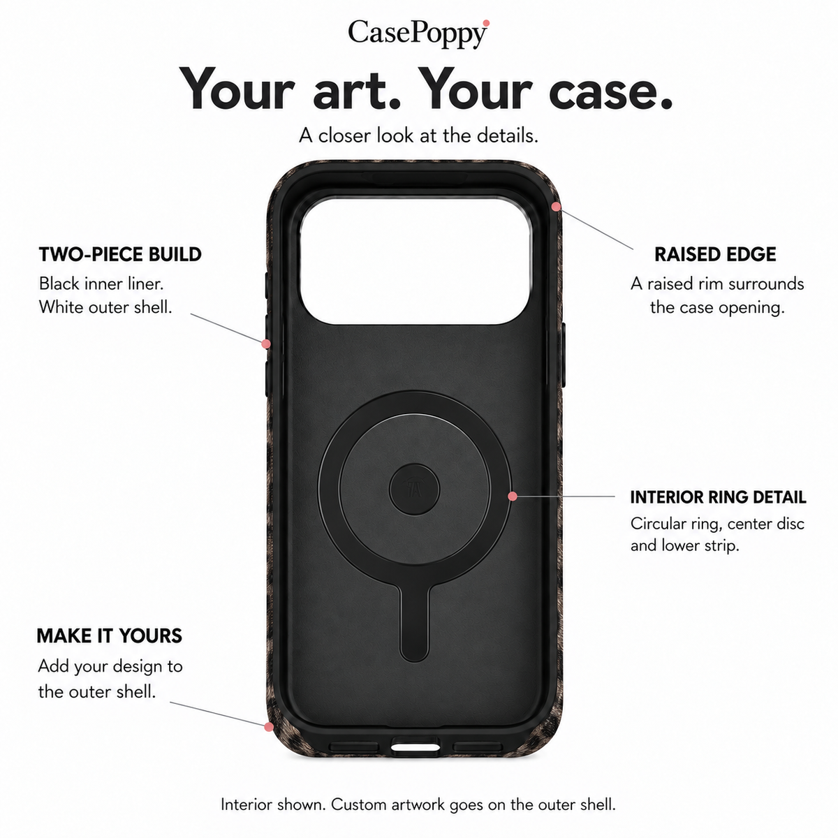 Night Prowl | Dark Leopard Phone Case