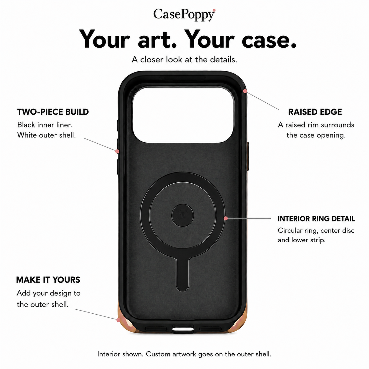 Canyon Echo | Earth-Tone Abstract Phone Case