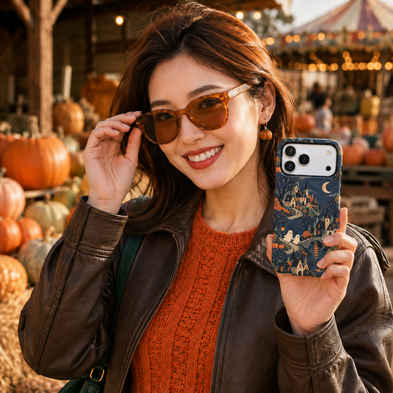 Haunted Crossing | Ghost Castle Phone Case
