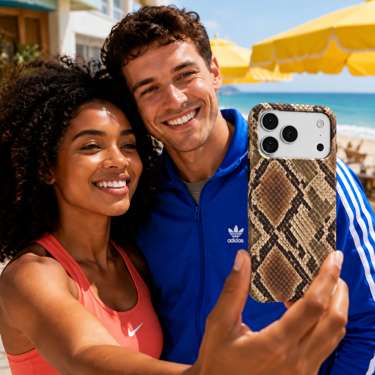 Rust Python | Earth-Tone Snakeskin Phone Case