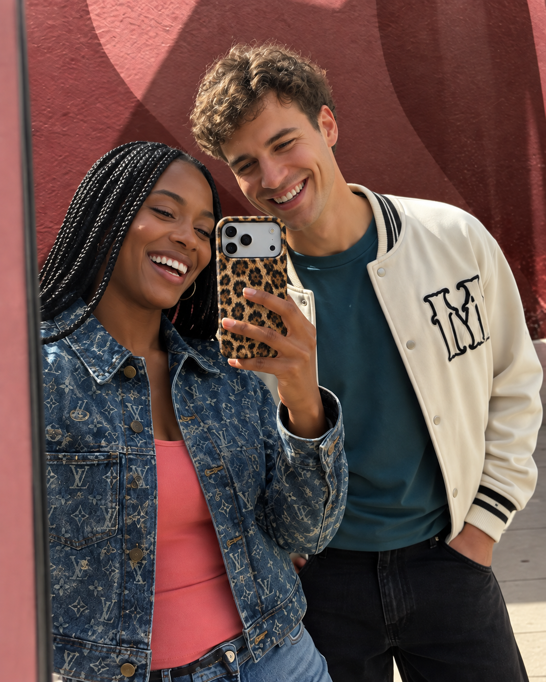 Savanna Fold | Golden Leopard Phone Case