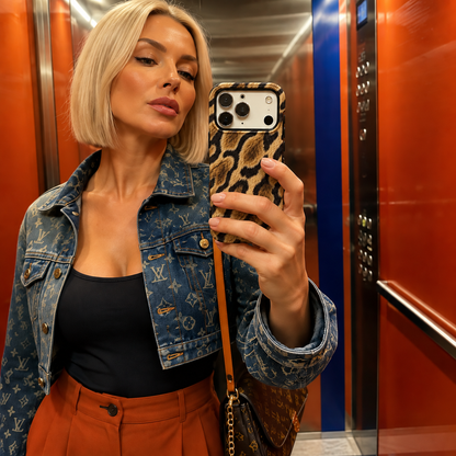 Honey Roar | Bold Leopard Phone Case