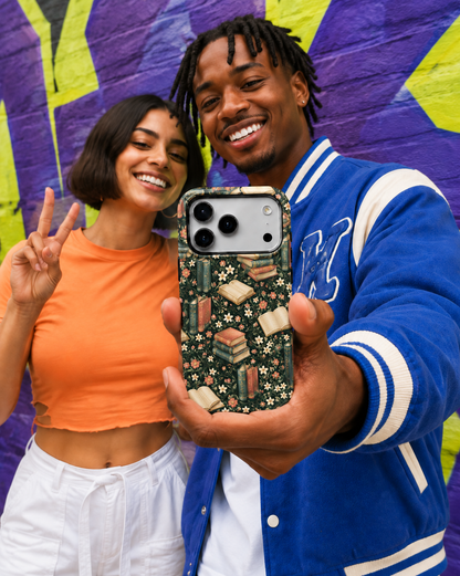 Secret Garden | Books & Vines Phone Case