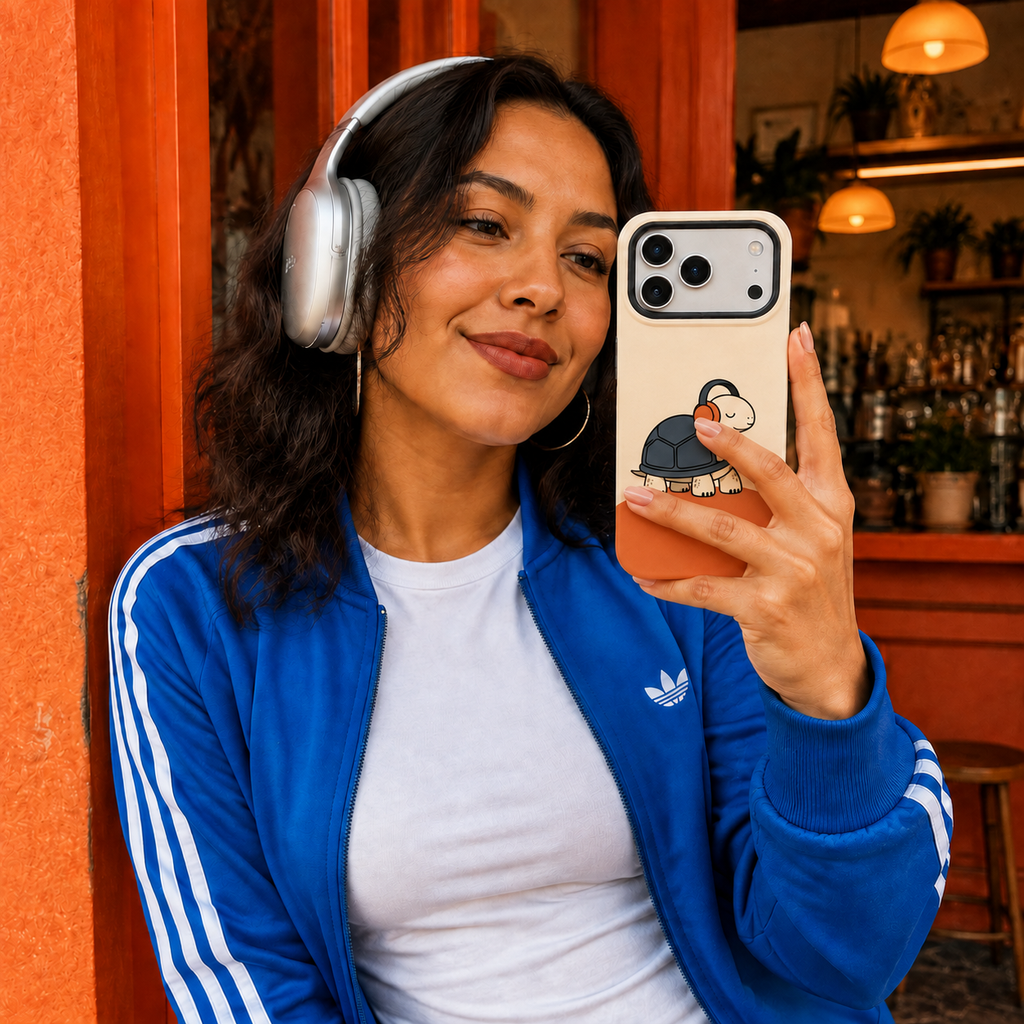 Slow Jams | Headphone Turtle Phone Case