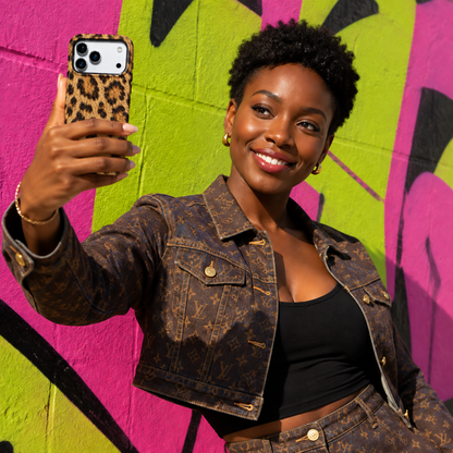 Golden Roam | Classic Leopard Phone Case