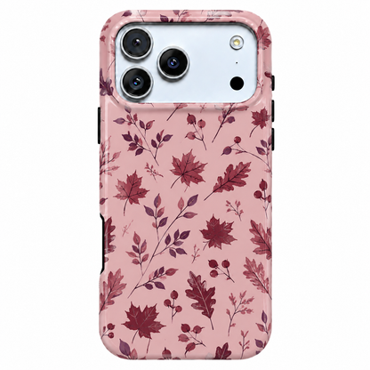 Blush Harvest | Autumn Leaf Phone Case