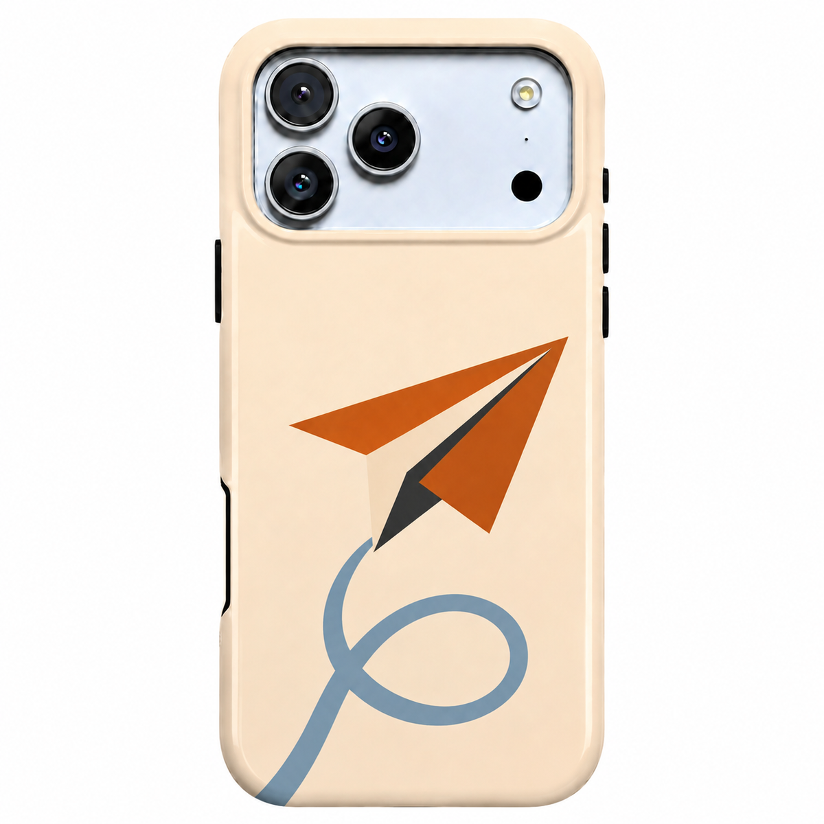 Loop Flight | Paper Airplane Phone Case