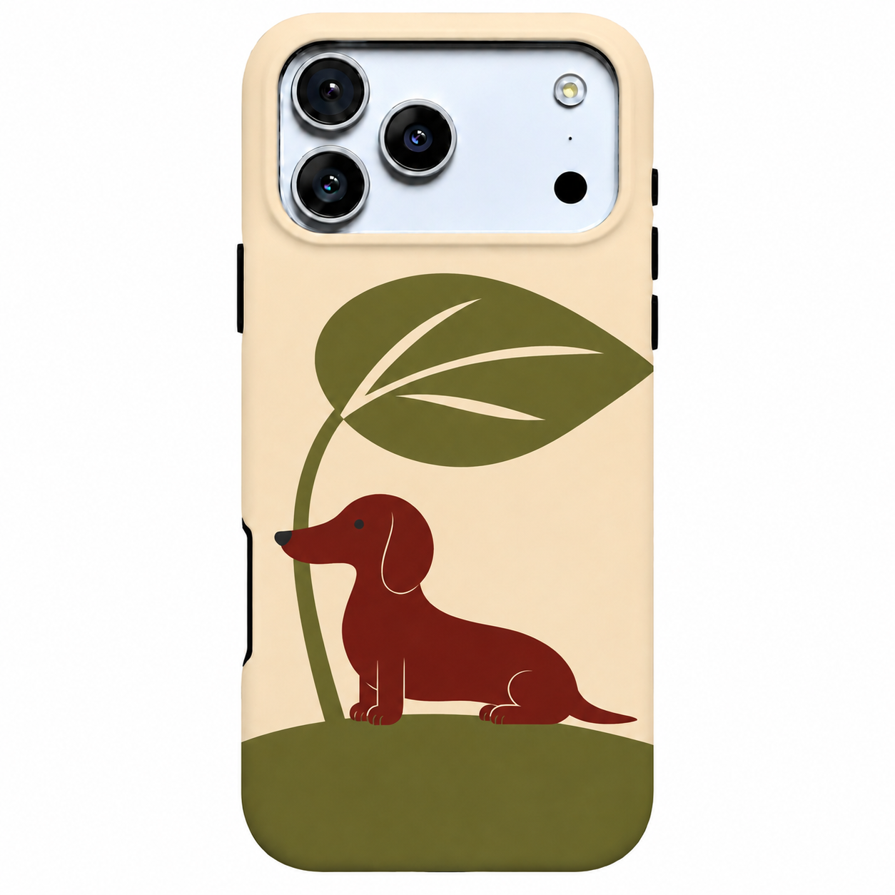 Leafside Pup | Dachshund Phone Case