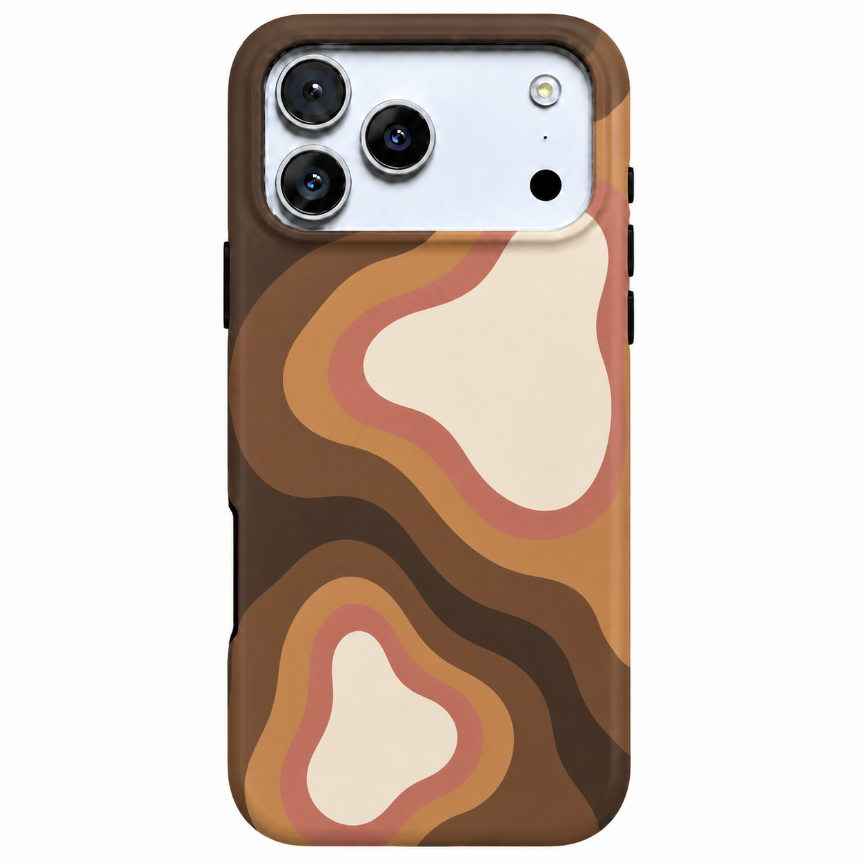 Canyon Echo | Earth-Tone Abstract Phone Case