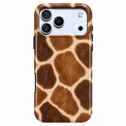 Savanna Grid | Giraffe Print Phone Case