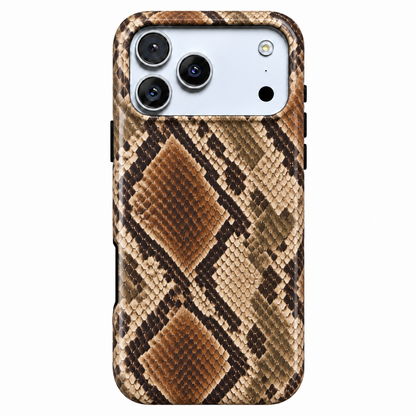 Rust Python | Earth-Tone Snakeskin Phone Case
