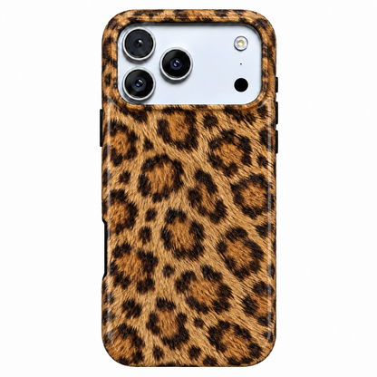 Golden Roam | Classic Leopard Phone Case