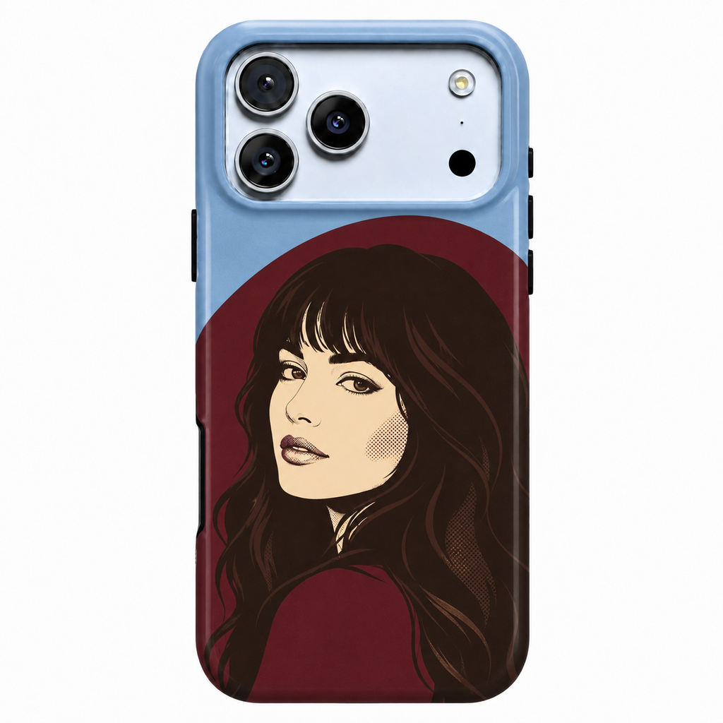 After Hours Muse | Retro Portrait Phone Case