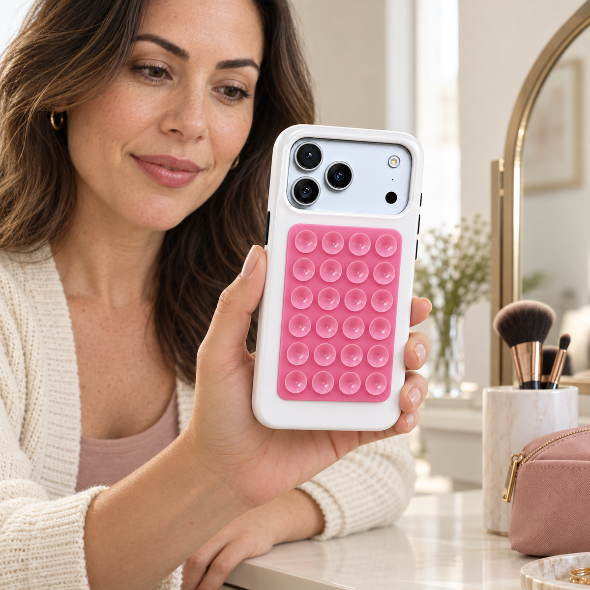 Mirror Moment | Double-Sided Suction Phone Mount