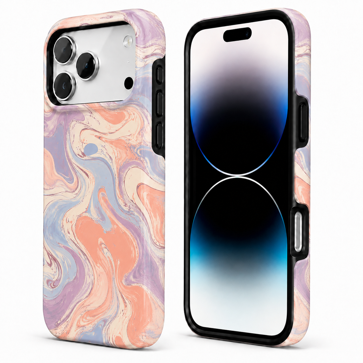 Sorbet Drift | Pastel Marble Phone Case
