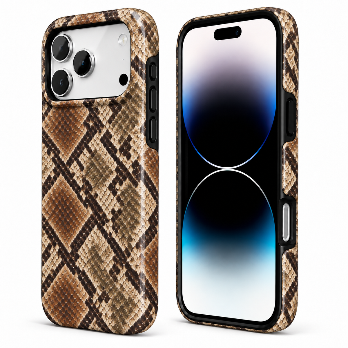 Rust Python | Earth-Tone Snakeskin Phone Case