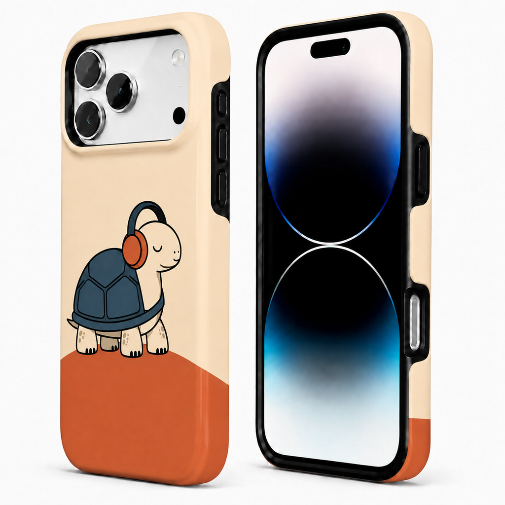 Slow Jams | Headphone Turtle Phone Case