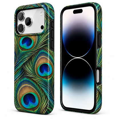 Emerald Eye | Peacock Feather Phone Case