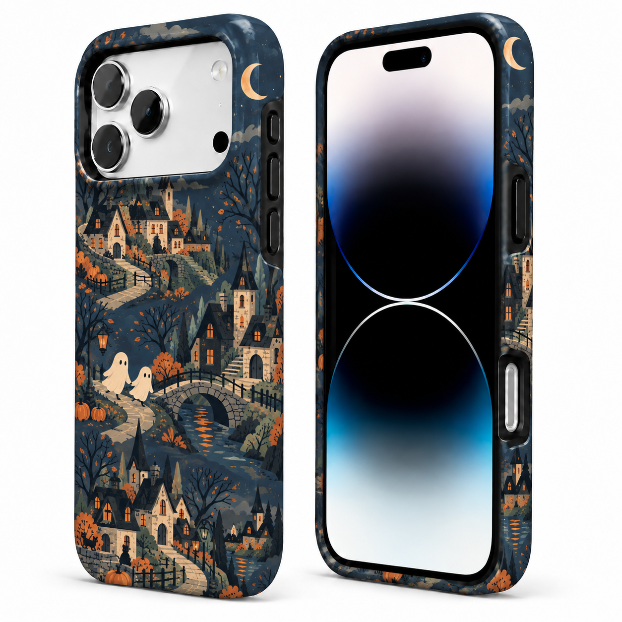 Haunted Crossing | Ghost Castle Phone Case