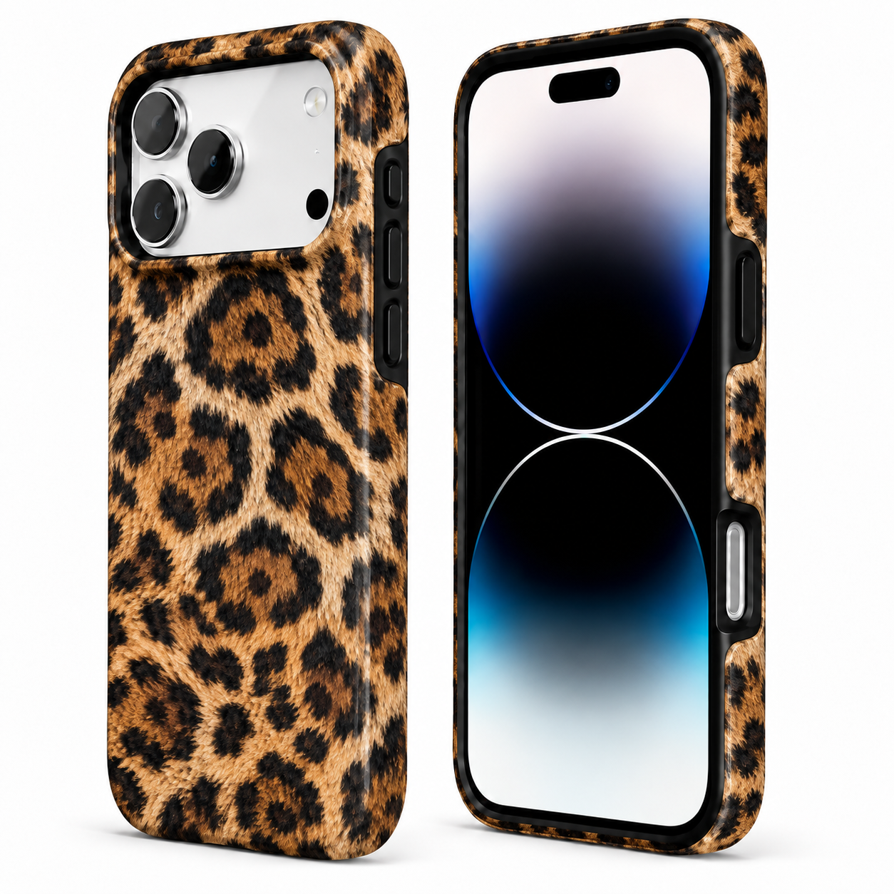 Savanna Fold | Golden Leopard Phone Case