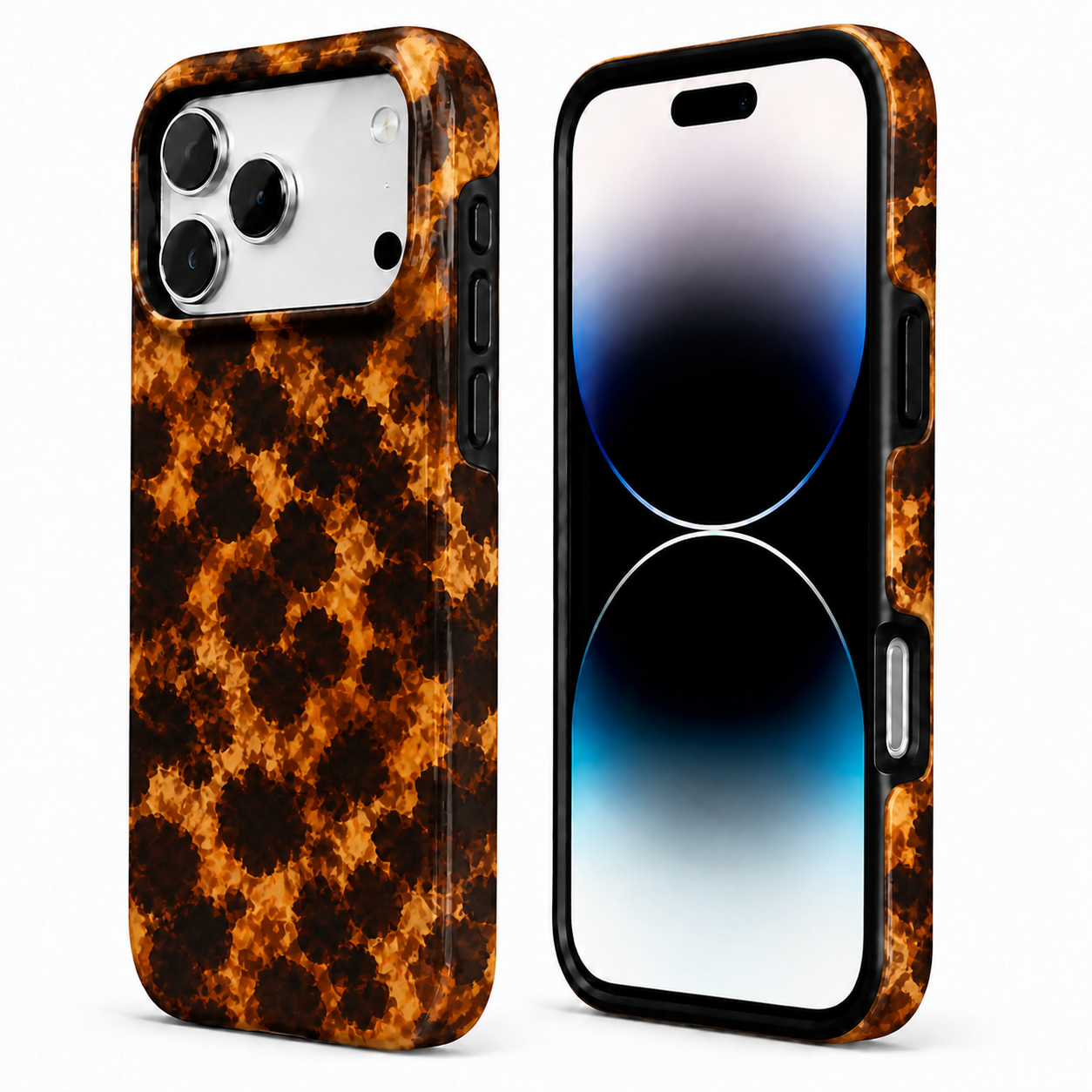 Molten Amber | Abstract Lava Phone Case