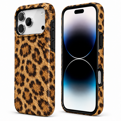 Golden Roam | Classic Leopard Phone Case