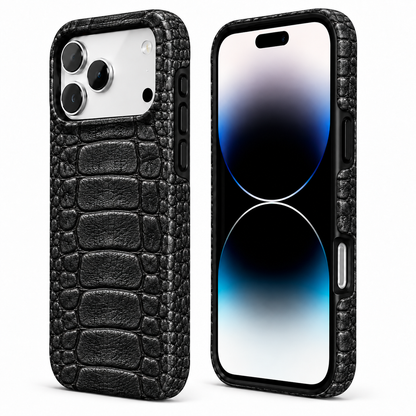 Black Bayou | Crocodile Texture Phone Case