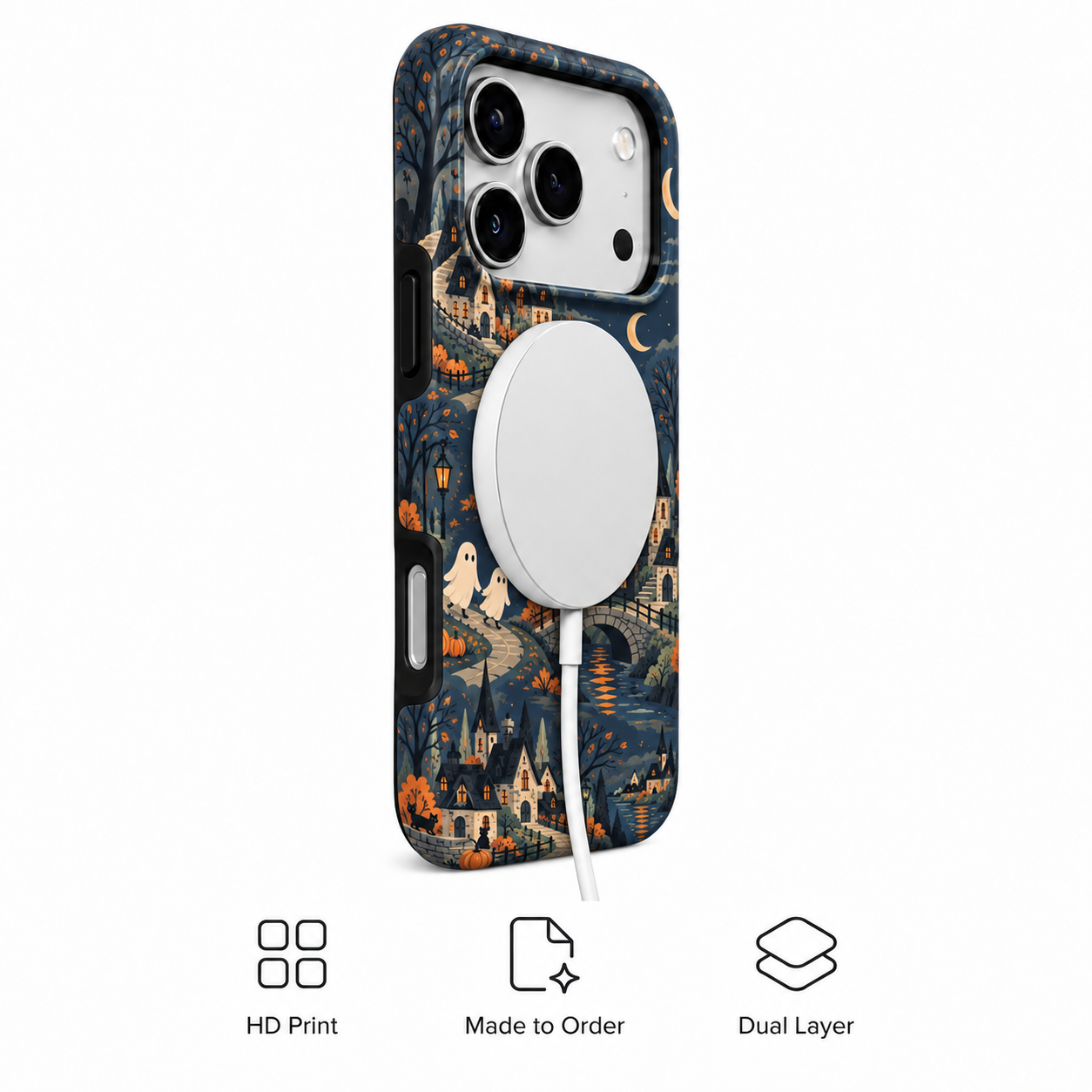 Haunted Crossing | Ghost Castle Phone Case