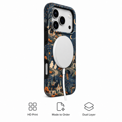 Haunted Crossing | Ghost Castle Phone Case