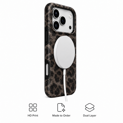 Night Prowl | Dark Leopard Phone Case