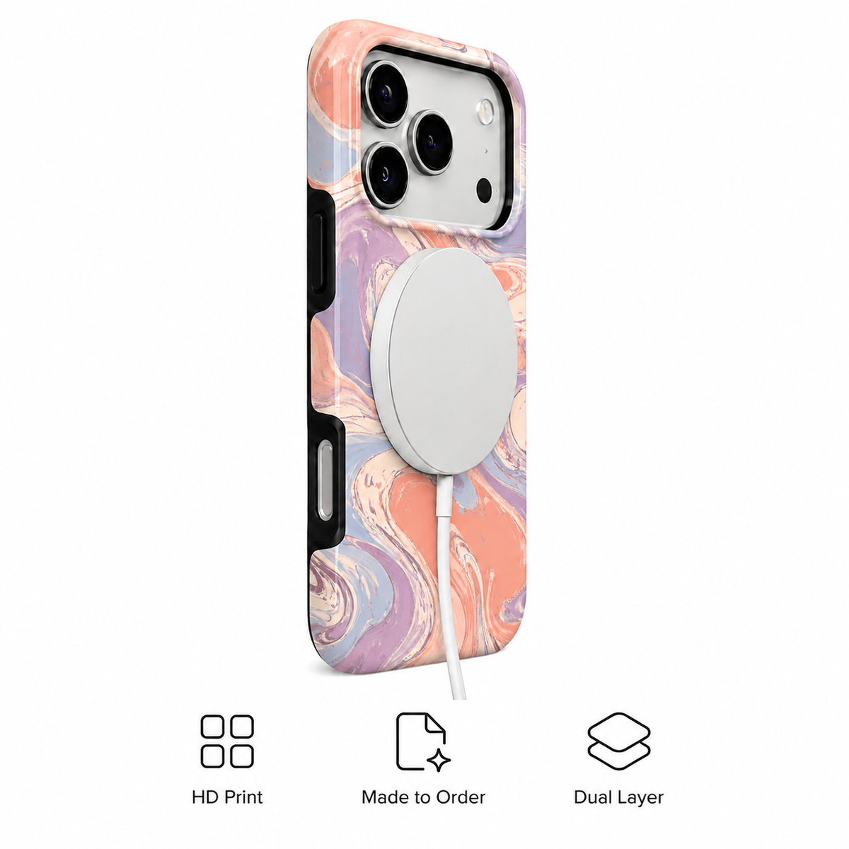 Sorbet Drift | Pastel Marble Phone Case
