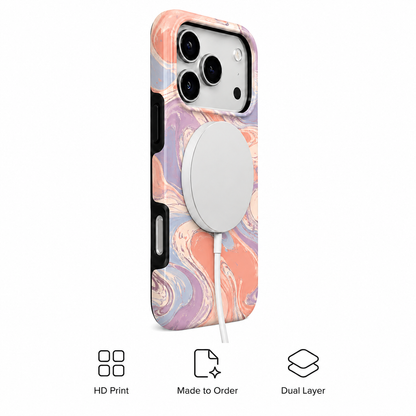 Sorbet Drift | Pastel Marble Phone Case
