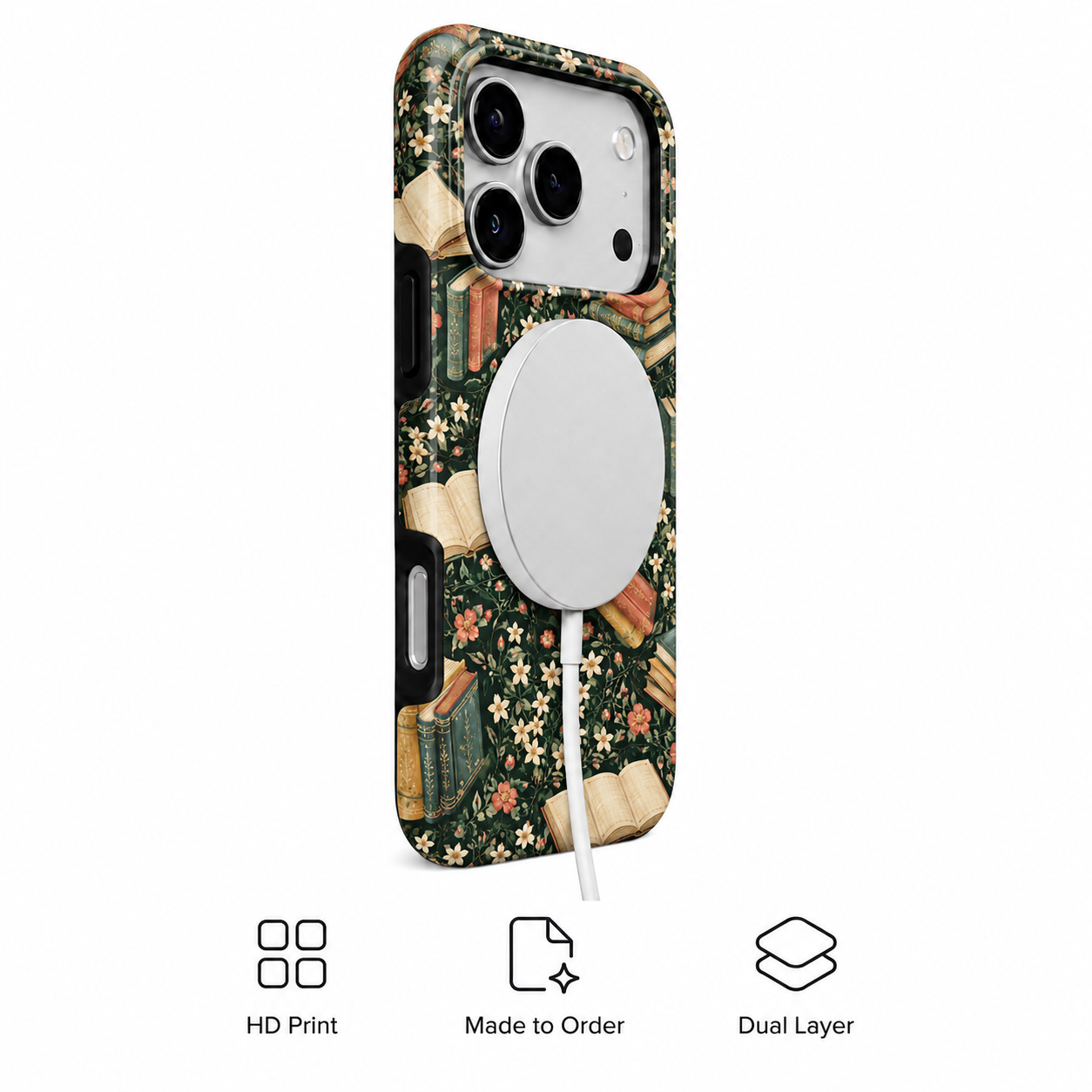 Secret Garden | Books & Vines Phone Case