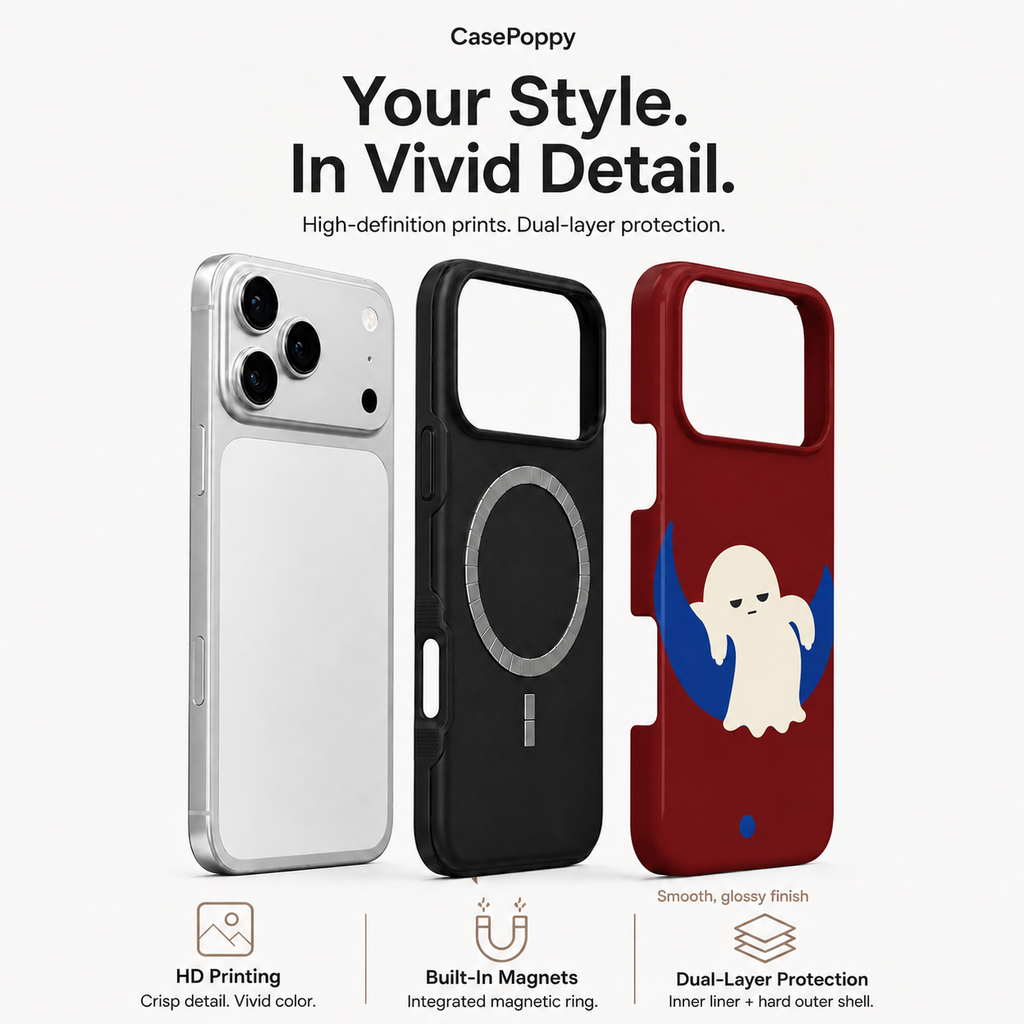 No Thanks, Boo | Grumpy Ghost Phone Case