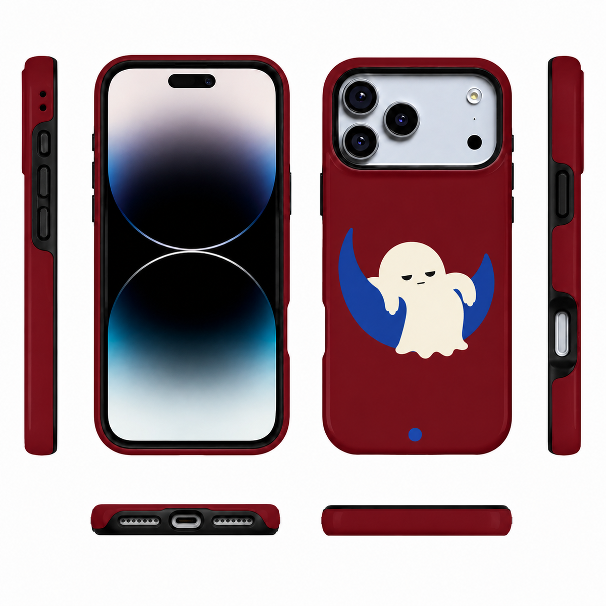 No Thanks, Boo | Grumpy Ghost Phone Case