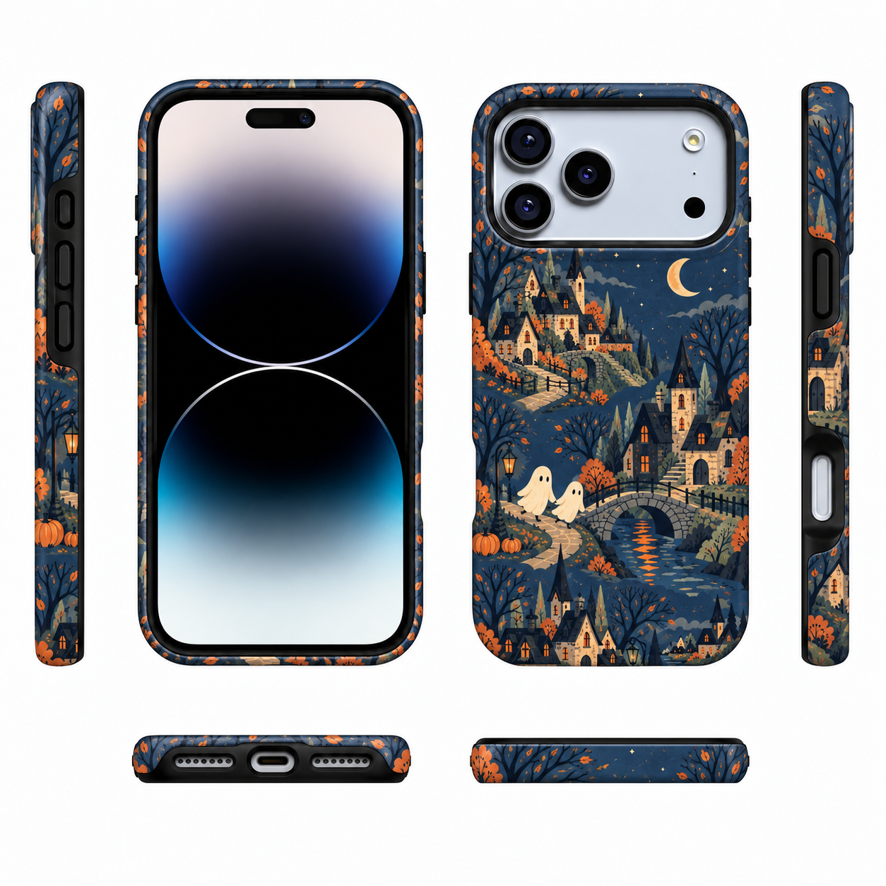 Haunted Crossing | Ghost Castle Phone Case