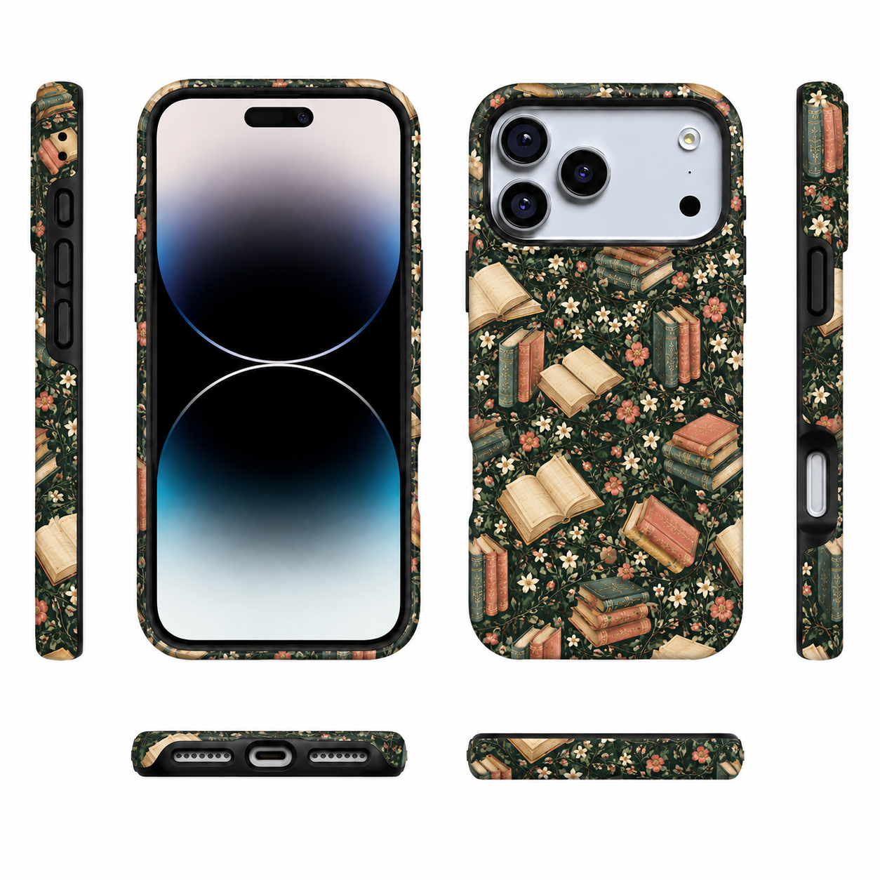 Secret Garden | Books & Vines Phone Case