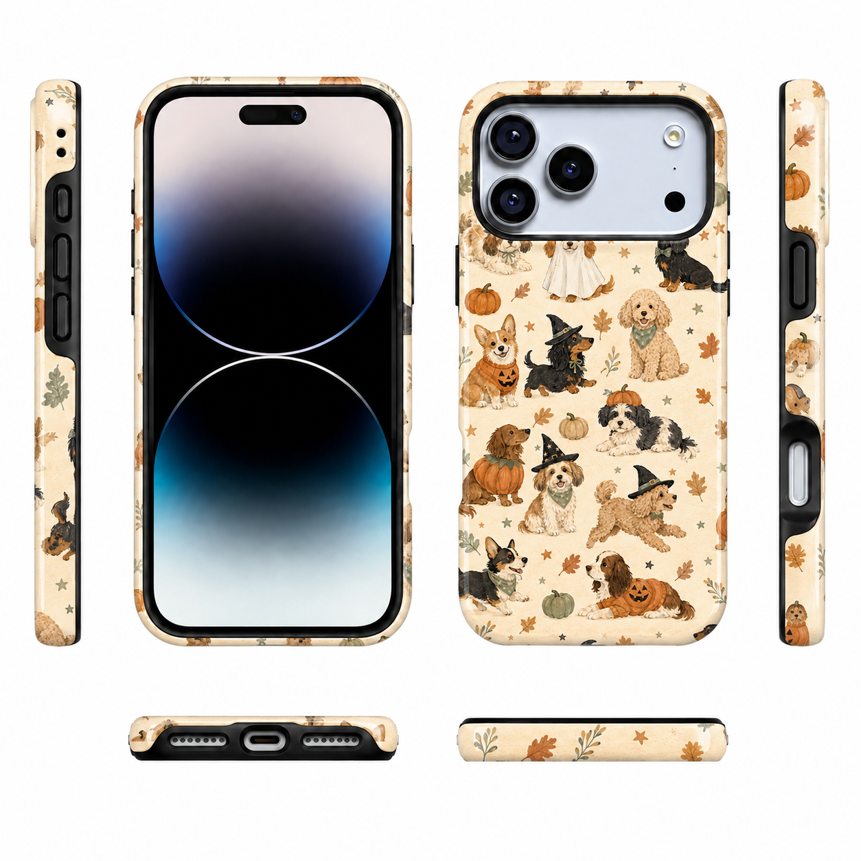 Trick-or-Treat Tails | Halloween Dog Phone Case